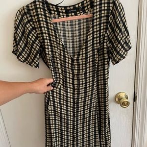 Glasson’s corset flowy dress